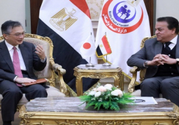بالصور .. وزير الصحة يستقبل السفير الياباني لدى مصر ووفد “الجايكا” لبحث التعاون في القطاع الصحي
