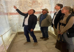 بالصور.. افتتاح حجرتين جديدتين بمعبد حتشبسوت بالدير البحري