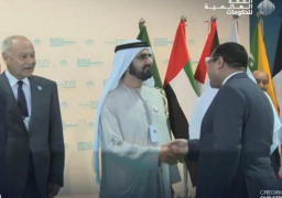 بالصور.. رئيس التنظيم والإدارة يشارك في فاعليات القمة العالمية للحكومات بدبي