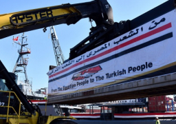 بالفيديو والصور.. بتوجيهات من الرئيس السيسي.. مصر تواصل إرسال مساعدات إنسانية للشعبين السوري والتركي