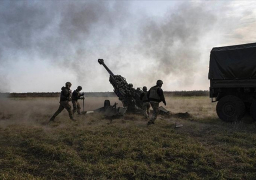 روسيا تدك معسكرًا اوكرانيًا فى لوجانسك و تسيطر على بلدات جديدة فى خاركيف