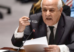 مندوب فلسطين بالأمم المتحدة يدعو مجلس الأمن لبحث الموقف المشتعل في الأراضي الفلسطينية