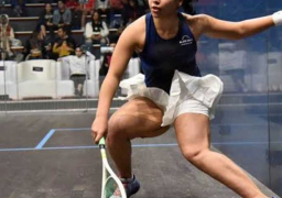 ندى عباس وروان العربى وسلمى هانى يتأهلن لربع نهائى ديترويت للاسكواش