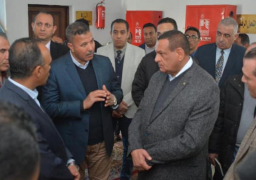 وزير التنمية المحلية يختتم زيارته للمنيا بتفقد غرفة العمليات و إدارة نظم المعلومات ووحدة المتغيرات المكانية بمبني المحافظة