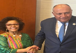 وزير الخارجية يلتقي المديرة التنفيذية لوكالة الاتحاد الإفريقي للتنمية – النيباد