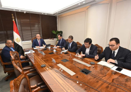 وزير الإسكان يتابع مع مدير شركة “cscec” الصينية الموقف التنفيذي لمشروع منطقة الأعمال المركزية بالعاصمة الإدارية الجديدة