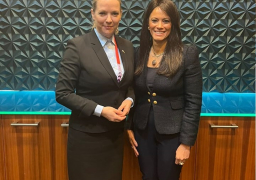 وزيرة التعاون الدولي تلتقي وزير الدولة ونائبة الوزير للتعاون الدولي بمملكة السويد ضمن فعاليات مؤتمر الأمم المتحدة الخامس المعني بأقل البلدان نموًا