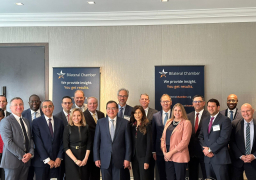 لقاءات مكثفة لوزير البترول على هامش مشاركته في مؤتمر سيراويك الدولى للطاقة