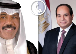 الرئيس السيسي يقدم التهنئة للأمير الكويت بمناسبة حلول شهر رمضان المعظم