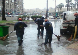 بالصور .. التنمية المحلية : استمرار رفع درجة الاستعداد القصوى لمواجهة الأمطار في بعض المحافظات