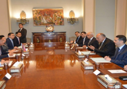 بالصور.. وزير الخارجية يستقبل نائب رئيس الوزراء ووزير الخارجية والتعاون الدولي بمملكة كمبوديا