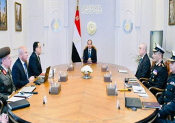 بالصور.. الرئيس السيسي يطلع على مشروعات تطوير عدد من الموانئ البحرية والجافة والبرية