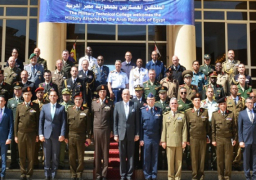 بالصور.. القوات المسلحة تنظم زيارة للملحقين العسكريين العرب والأجانب المعتمدين في مصر للكلية الفنية العسكرية