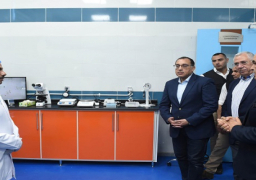 بالصور.. رئيس الوزراء يشهد افتتاح معمل الحجر الزراعي بميناء العين السخنة