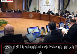 رئيس الوزراء يتابع مستجدات إعداد الاستراتيجية الوطنية لإنتاج الهيدروجين الأخضر