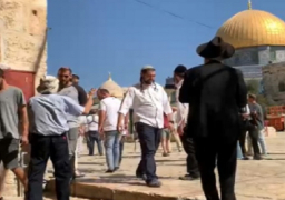 مستوطنون إسرائيليون يقتحمون المسجد الأقصى بحماية شرطة الاحتلال