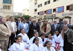 وزيرا التعليم والشباب يتابعان يوم الأنشطة بمدرسة الشهيد يسري عميرة النموذجية بنات