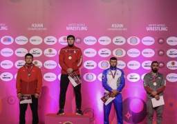 مملكة البحرين الأولى عربيًا في بطولة آسيا للمصارعة