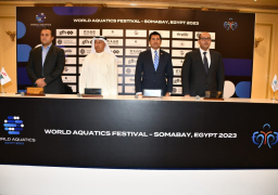 وزير الرياضة يعلن عن استضافة مصر ثلاث بطولات عالمية في الرياضات المائية