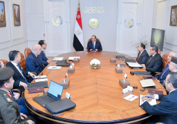 الرئيس السيسي يتابع تطورات سير العمل فى المتحف المصرى الكبير
