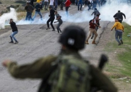 إصابات خلال مواجهات بين الفلسطينيين والاحتلال شرق غزة