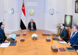الرئيس السيسي يوجه بمواصلة تنفيذ استراتيجية تطوير قناة السويس ومجراها الملاحي بهدف الاستمرار في أدائها المتميز