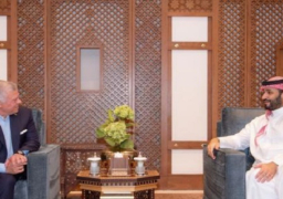 العاهل الأردني يعقد اجتماعًا مع ولي العهد السعودي في جدة