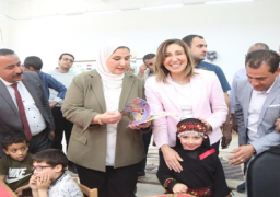 بالصور .. وزيرة الثقافة تفتتح مكتبتي ضاحية السلام الثقافية والعريش العامة بعد تطويرهما ضمن برنامج الاحتفال بعيد تحرير سيناء
