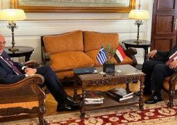 بالصور.. شكري ونظيره اليوناني يؤكدان عمق وتاريخية العلاقات بين مصر واليونان