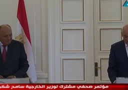 بالفيديو.. خلال مؤتمر صحفي مع نظيره اليوناني.. شكري: هناك تطور كبير في العلاقات المصرية اليونانية على مدار 9 سنوات