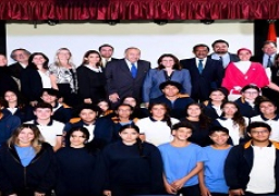 “الهجرة” تنظم يومًا مصريًا ولقاءً للدكتور ميسرة عبد الله عالم المصريات بمدارس القرية الذكية