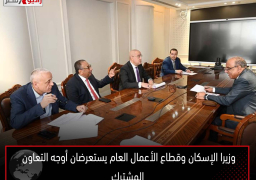 وزيرا الإسكان وقطاع الأعمال العام يستعرضان أوجه التعاون المشترك