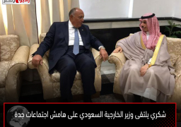 شكري يلتقى وزير الخارجية السعودي على هامش اجتماعات جدة