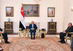 الرئيس السيسي يستقبل “جراندى” ويثمن التعاون بين مصر ومفوضية الأمم المتحدة للاجئين