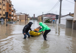 ارتفاع عدد ضحايا الفيضانات فى شمال إيطاليا لـ8 قتلى