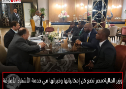 وزير المالية: مصر تضع كل إمكانياتها وخبراتها في خدمة الأشقاء الأفارقة