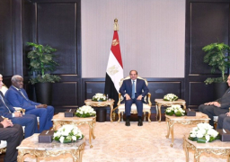 الرئيس السيسي يلتقي رئيس مفوضية الاتحاد الأفريقي في شرم الشيخ