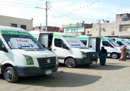 الصحة: إطلاق 12 قافلة طبية ضمن مبادرة رئيس الجمهورية «حياة كريمة»