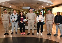 القوات المسلحة تستقبل الأبطال الرياضيين المشاركين ببطولتى كأس العالم للخماسى الحديث والجائزة الكبرى لألعاب القوى