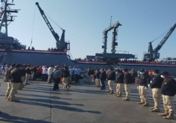 النقل تعلن استقبال ميناء سفاجا البحري 466 عائدا من المصريين ورعايا الدول الصديقة قادمين من السودان