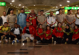 بالصور.. أبناء المدارس والمؤسسة العسكرية الرياضية يتربعون على عرش البطولة الأفريقية للمصارعة