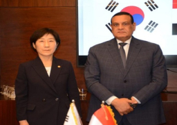 بالصور.. وزير التنمية المحلية يبحث مع وزيرة البيئة الكورية مجالات التعاون المشترك بين الجانبين