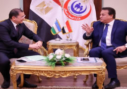 بالصور.. وزير الصحة يناقش مع سفير أوزبكستان تعميق التعاون بين البلدين في مكافحة الفيروسات الكبدية