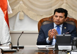 بالصور..وزير الشباب والرياضة يجتمع بقيادات الوزارة بالحي الحكومي بالعاصمة الإدارية الجديدة