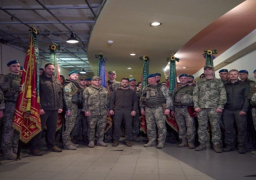 زيلينسكي يزور خط الجبهة في دونيتسك شرق أوكرانيا