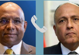 شكري يناقش هاتفيا مع وزير خارجية المالديف أبرز ملفات العلاقات الثنائية