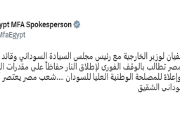 وزير الخارجية يجري اتصالين هاتفيين مع رئيس مجلس السيادة السوداني وقائد الدعم السريع