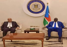 وزير الخارجية يصل إلى عاصمة جنوب السودان جوبا