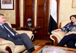 وزيرة الهجرة تستقبل السفير الإيطالي لدى مصر لبحث سبل تعزيز التعاون في الملفات المشتركة