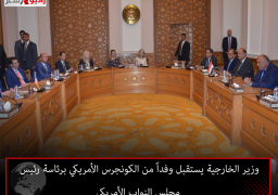 وزير الخارجية يستقبل وفداً من الكونجرس الأمريكي برئاسة رئيس مجلس النواب الأمريكي